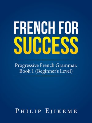cover image of French for Success